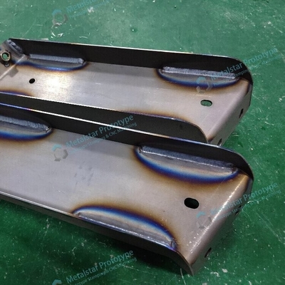 차량에 사용되는 사용자 지정 2.0mm HSLAS 금속 가속 프로토 타입