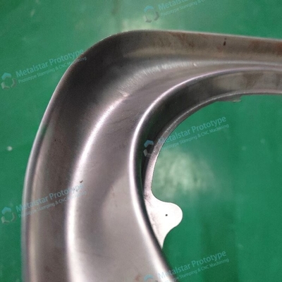 0.8mm CRS 기계에 사용되는 금속판 급형 프로토 타입 제작