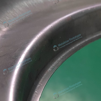 0.8mm CRS 기계에 사용되는 금속판 급형 프로토 타입 제작